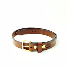 1 1/4" Wide Bridle Leather Belt