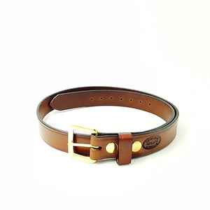 1 1/4" Wide Bridle Leather Belt