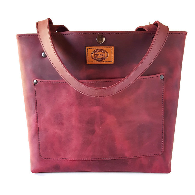 Beautiful Pull up Leather Tote