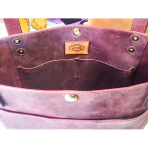 Beautiful Pull up Leather Tote